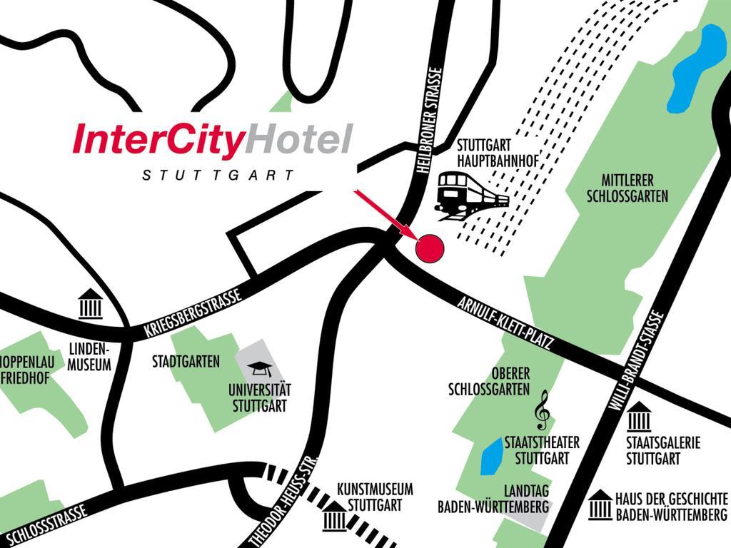 Intercityhotel Stuttgart Eksteriør bilde